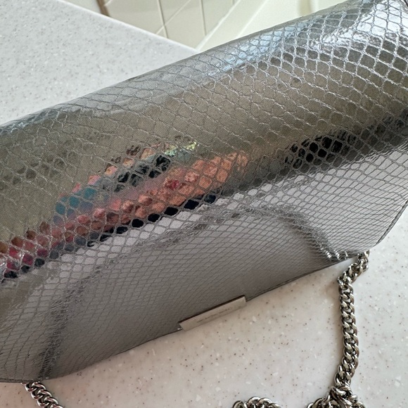 Michael Kors Silver Croc Crossbody bag - Picture 7 of 8